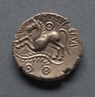 Stater, c. 1-10 A.D.. England (Ancient Britain), 1st century A.D.. Gold