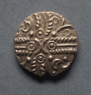 Tasciovanus Stater (obverse), 20 B.C. - 10 A.D.. England (Ancient Britain), 1st century B.C.-1st