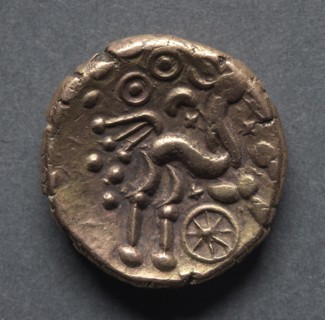 Bodvoc Stater of the Dobunni (reverse), c. 40 B.C.. England (Ancient Britain), 1st century B.C..