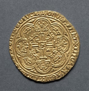 Noble (reverse), 1399-1412. England, Henry IV, 1399-1413. Gold