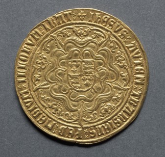 Sovereign (reverse), 1504-1509. England, Henry VII, 1485-1509. Gold