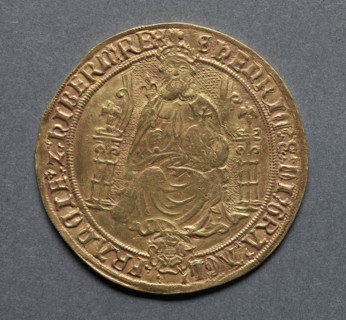 Sovereign (obverse), 1544-1547. England, Henry VIII, 1509-1547. Gold