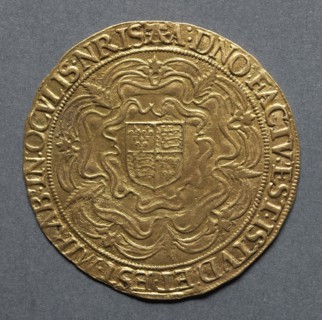 Sovereign of Thirty Shillings (reverse), 1583-1603. England, Elizabeth I, 1558-1603. Gold