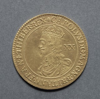 Briot Unite, 1631-1632. England, Charles I, 1625-1649. Gold