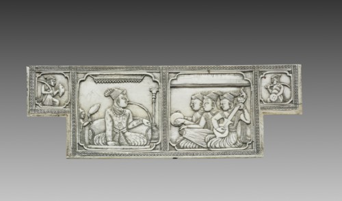 Panel from a Box, c. 18th Century. India, North East Deccan, Visakhapatnam district, Mughal Dynasty