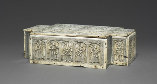 Panels from a Box, c. 1700. India, North East Deccan, Visakhapatnam district, Mughal Dynasty