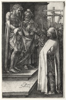 Christ Shown to the People, 1512. Albrecht Dürer (German, 1471-1528). Engraving