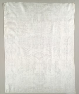Napkin, c. 1675. Flanders, 17th century. Damask: linen; overall: 111.8 x 89 cm (44 x 35 1/16 in.)