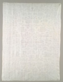 Napkin, c. 1675. Flanders, 17th century. Damask: linen; overall: 107.3 x 80.7 cm (42 1/4 x 31 3/4