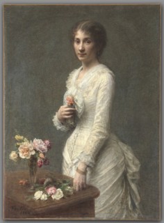 Madame Lerolle, 1882. Henri Fantin-Latour (French, 1836-1904). Oil on fabric; framed: 132.4 x 103.5