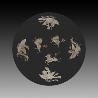 Inlays for a Mirror or Box, c. 900-1000. China, Tang dynasty (618-907) - Song dynasty (960-1279).
