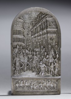Martyrdom of a Saint, after 1866. Hermann Samuel Ratzerdorfer (Austrian, 1815-1891). Silver;