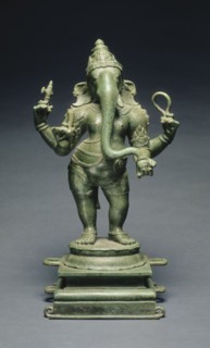 Ganesha, c. 1070. South India, Medieval period, Chola dynasty(10th-13th century). Bronze; overall: