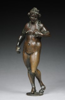 Fountain Figure of Abundance, c. 1530-1540. Germany, Augsburg, 16th century. Bronze; overall: 28.3