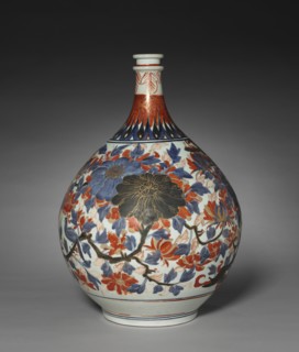 Apothecary's Bottle: Arita Ware, c. 1670-1680. Japan, Edo Period (1615-1868). Porcelain with