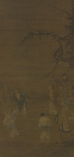 The Football Players, c. late 1100s-1st quarter 1200s. Attributed to Ma Yuan (Chinese, c.