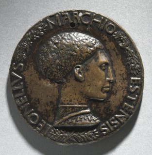 Portrait of Leonello D'Este, Marquess of Ferrara (obverse and reverse), c. 1440-1444. Pisanello