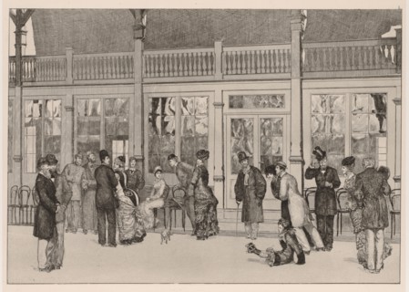 A Glove:  The Locale, 1880. Max Klinger (German, 1857-1920). Etching