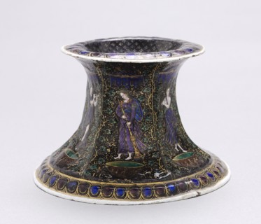 Salt Dish, early 1600s. Jean Limousin (French, 1528-c. 1610). Painted enamel on copper; overall: 8