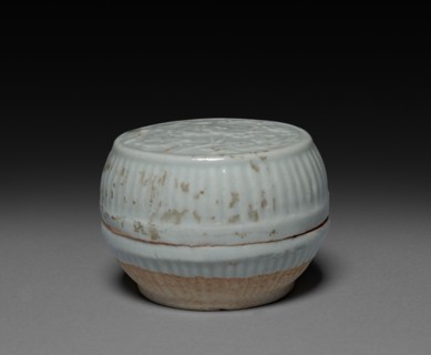 Circular Box: Qingbai Ware, 1200s-1300s. China, Southern Song Dynasty (1127-1279) - Yuan Dynasty