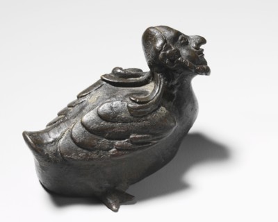 Bird with Human Head, possibly Hermes, c. 200s-300s. Pakistan, Gandhara, Kushan Period (1st