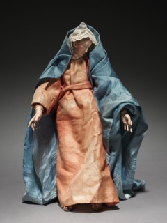 Figure from a Crèche: Virgin Mary, 1780-1830. Italy, Naples, late 18th-early 19th century. Painted
