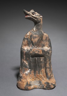 Mortuary Figure of the Zodiac Sign:  Dragon (Leo), 500s. China, Northern Wei dynasty (386-534).