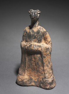 Mortuary Figure of the Zodiac Sign: Sheep (Scorpio), 500s. China, Northern Wei dynasty (386-534).