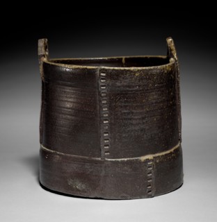 Water Container: Imbe Ware, early 17th Century. Japan, Okayama Prefecture (formerly Bizen Province