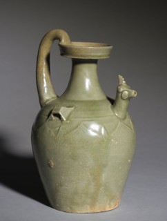 Chicken-Headed Ewer, 220-589. China, Zhejiang province, Southern Dynasties period (420-589).