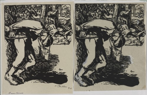 Franc-Tireurs, 1914. Auguste Louis Lepère (French, 1849-1918). Woodcut