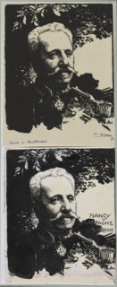 Général de Castelneau, 1914. Auguste Louis Lepère (French, 1849-1918). Brush and black ink