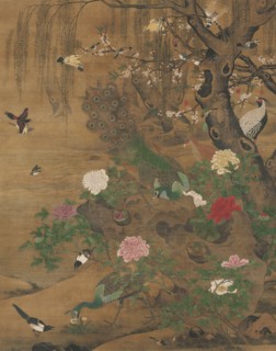 Birds Gather under the Spring Willow, late 1400s-early 1500. Yin Hong (Chinese, c. 1430-c. 1500).