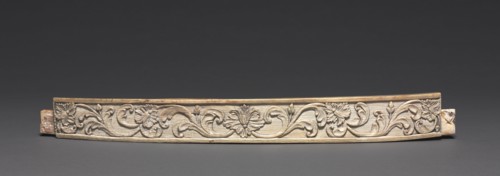 Panel, 1600s. India, Mughal dynasty (1526-1756). Ivory; overall: 43.8 cm (17 1/4 in.).