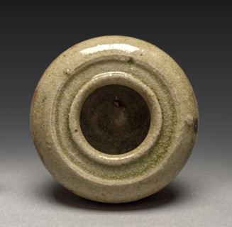 Incense Box: Seto Ware, 1200s-1300s. Japan, Kamakura Period (1185-1333). Glazed stoneware;