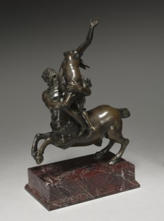 Nessus and Deianeira, made in England, probably 1630-1640. Francesco Fanelli (Italian, 1661).