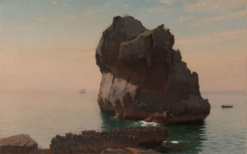 Capri, 1869. William Stanley Haseltine (American, 1835-1900). Oil on canvas; framed: 69.5 x 99.5 x