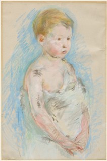 Le Petit Saint-Jean, 1890. Berthe Morisot (French, 1841-1895). Pastel;