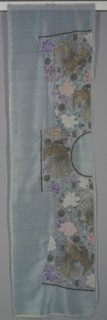 Uncut Robe: Proper Right Front and Back Panel, c. 1890s. China, late 19th century. Embroidered