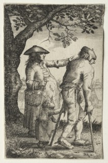 Peasant Family. David Vinckboons (Dutch, 1576-1629). Engraving