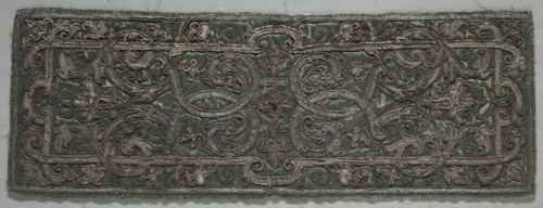 Apparel from a Dalmatic, early 1500s. Italy, early 16th century. Embroidery; silk and metallic