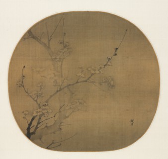 Plum Blossoms in Moonlight, first half of 14th century. Yan Hui (Chinese, active 1270-1310). Album