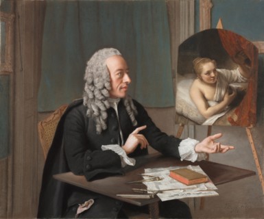 François Tronchin, 1757. Jean-Etienne Liotard (Swiss, 1702-1789). Pastel on parchment; unframed: 38
