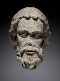 Head of an Apostle from the South Portal of the Cathedral of Thérouanne, c. 1235-1240. Northern