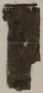 Three Fragments of Italian Gothic Silk, 1300s. Italy, 14th century. Lampas weave, brocaded; silk