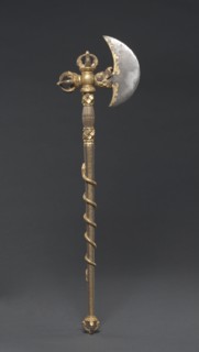 Ritual Weapons, early 1400s. Sino-Tibetan, Derge School, Yongle period (1403-1427). Iron alloy with