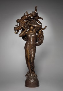 Dawn, c. 1883. Gustave-Joseph Chéret (French, 1838-1894). Bronze; overall: 211.4 cm (83 1/4 in.)
