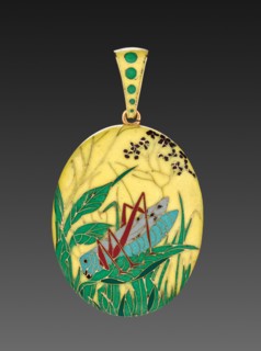 Locket, 1868-1870. Alexis Falize (French, 1811-1898), Antoine Tard (French, active 1860-1889). Gold