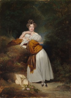 Sophie Guillemette, Grand Duchess of Baden (1801-1865), 1831. Franz Xaver Winterhalter (German,
