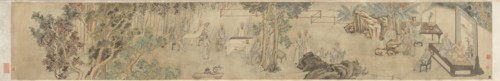 The Ninth Day Literary Gathering at Xing’an, 1743. Fang Shishu (Chinese, 1693-1751), and Ye Fanglin
